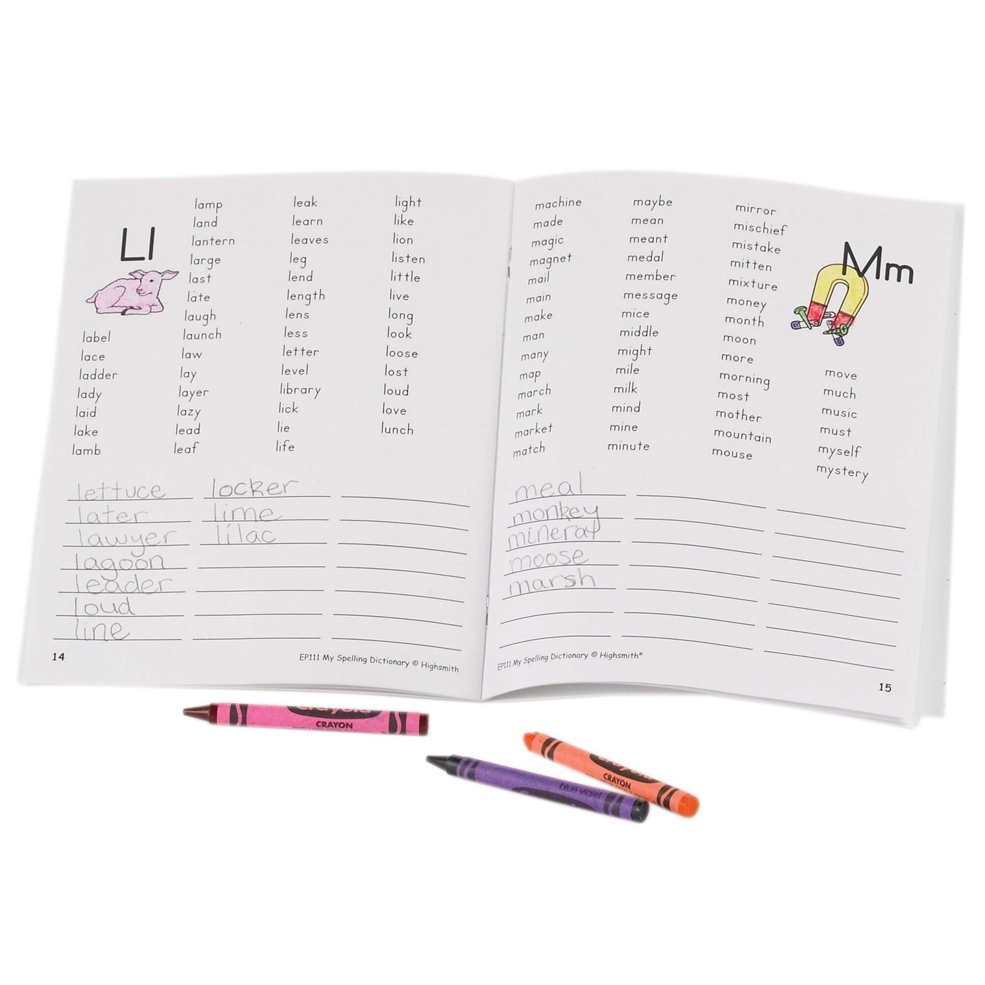 Teacher Created Resources My Spelling Dictionary, 10ct.